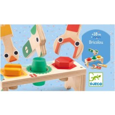 Bricolou - Mon premier établi en bois - Djeco 2
