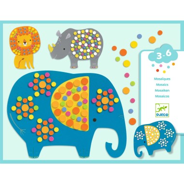Mosaïque - Jungle douce - Djeco Mosaïque - Jungle douce - Djeco