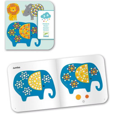 Mosaïque - Jungle douce - Djeco Mosaïque - Jungle douce - Djeco