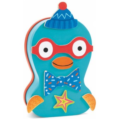 Jeu magnétique en bois : inzebox portranimo - djeco - Djeco