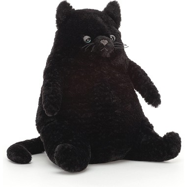 Peluche chat noir 32 cm  Peluches et doudous en ligne sur