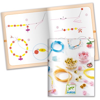 Perles au bonheur des filles : oh! les perles perles et fleurs - djeco - Djeco Perles au bonheur des filles : oh! les perles perles et fleurs - djeco - Djeco
