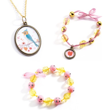 Perles au bonheur des filles : oh! les perles perles et fleurs - djeco - Djeco Perles au bonheur des filles : oh! les perles perles et fleurs - djeco - Djeco