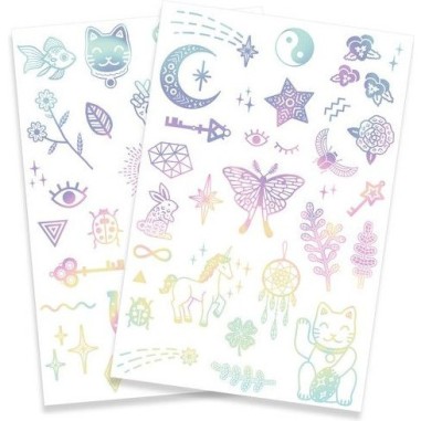 Tatouages Lucky Charms Djeco - Tattoos Originaux Enfants Djeco