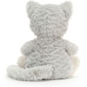 Peluche Chaton gris clair Mitten Shimmer - Jellycat