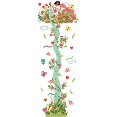 Toise Jeune fille au jardin - Djeco - Un jeu Djeco - Little Big Room By Djeco Toise Jeune fille au jardin - Djeco - Un jeu Djeco - Little Big Room By Djeco