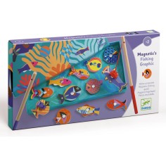 Magnetic's Fishing Graphic - Jeu de Pêche aimanté - Djeco