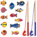 Magnetic's Fishing Graphic - Jeu de Pêche aimanté - Djeco Magnetic's Fishing Graphic - Jeu de Pêche aimanté - Djeco