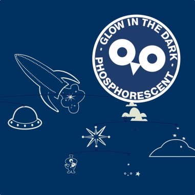 Mobile phosphorescent fusée - décoration chambre - Djeco Mobile phosphorescent fusée - décoration chambre - Djeco