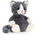 Peluche Chaton gris foncé Mitten Storm - Jellycat