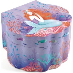 Djeco - Coffret boîte à  musique - Sirène enchantée - Little Big Room By Djeco 2