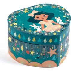 Boîte à musique et à bijoux : happy party - djeco - Little Big Room By Djeco 2