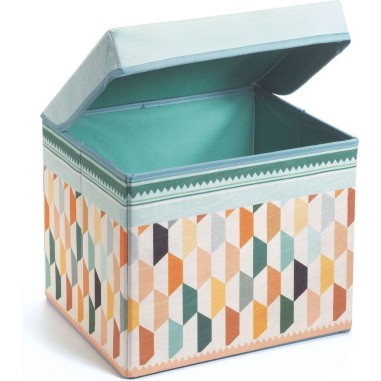 Coffre à jouets siège Orient - Djeco - Djeco - Little Big Room By Djeco Coffre à jouets siège Orient - Djeco - Djeco - Little Big Room By Djeco