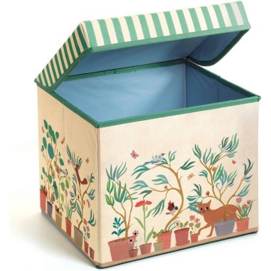 Coffre à Jouets Siège Jardin Little Big Room by - Little Big Room By Djeco Coffre à Jouets Siège Jardin Little Big Room by - Little Big Room By Djeco