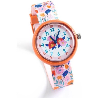 Djeco - Ticlock - Montre des petits Montre fleurs Djeco - Ticlock - Montre des petits Montre fleurs