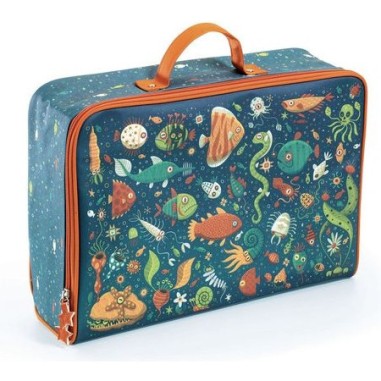 Valise Poissons Little Big Room by - Djeco Valise Poissons Little Big Room by - Djeco