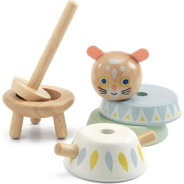 Empilable BabySouri - Djeco - Un jeu Djeco Empilable BabySouri - Djeco - Un jeu Djeco
