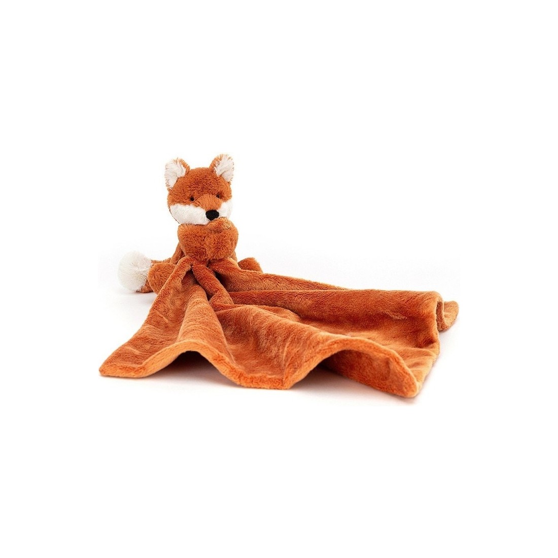 Renard bashful Doudou couverture Bashful Fox Soother - Jellycat