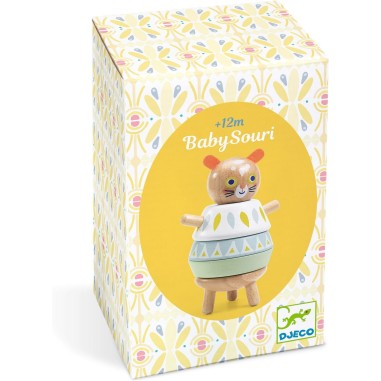 Empilable BabySouri - Djeco - Un jeu Djeco Empilable BabySouri - Djeco - Un jeu Djeco
