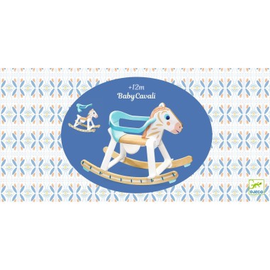 Cheval à Bascule Babycavali - Djeco - Un jeu Djeco Cheval à Bascule Babycavali - Djeco - Un jeu Djeco