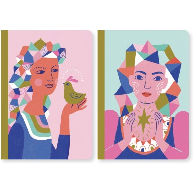 Petits carnets Sarah - Lovely paper Djeco - Lovely Paper By Djeco Petits carnets Sarah - Lovely paper Djeco - Lovely Paper By Djeco