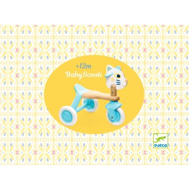Porteur Babyscooti - Djeco - Un jeu Djeco Porteur Babyscooti - Djeco - Un jeu Djeco
