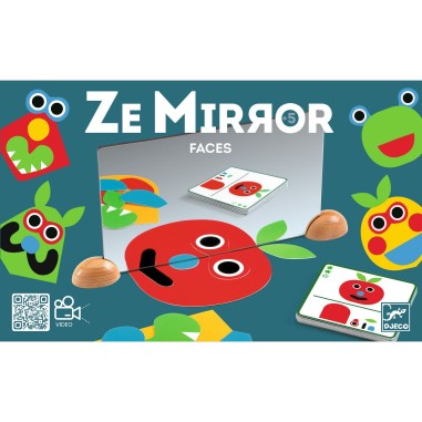 Jeu de construction - Ze Mirror Faces - Djeco - Jeux enfants Jeu de construction - Ze Mirror Faces - Djeco - Jeux enfants