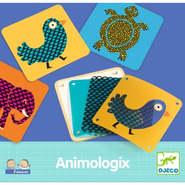 Eduludo animologix - jeu éducatif - Djeco Eduludo animologix - jeu éducatif - Djeco