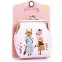 Porte Monnaie Chats Rose Lovely Paper Djeco