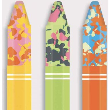 Djeco - Les couleurs des petits - 6 crayons multicolores Djeco - Les couleurs des petits - 6 crayons multicolores