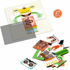 Kinoptik rigolomonster jeu de construction et d'animation - Djeco 2