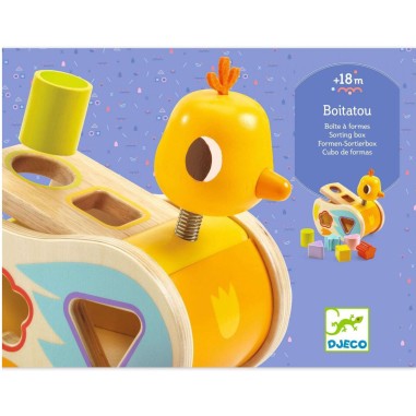 Boîte à forme Boitatou - Djeco - Un jeu Djeco Boîte à forme Boitatou - Djeco - Un jeu Djeco