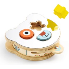 Boîte à formes BabyBoomi - Djeco - Jouet d'éveil en bois