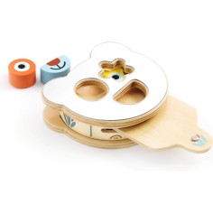 Boîte à formes BabyBoomi - Djeco - Jouet d'éveil en bois 2