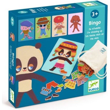 Bingo - Je M'Habille - Djeco - Jeux enfants