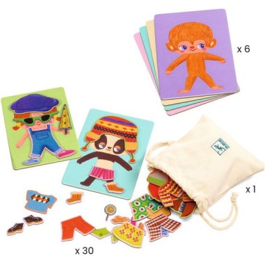 Bingo - Je M'Habille - Djeco - Jeux enfants Bingo - Je M'Habille - Djeco - Jeux enfants