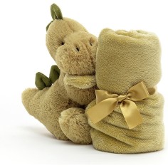 Doudou couverture dinosaure bashful - Jellycat 2