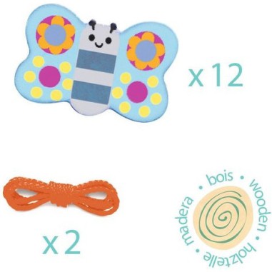 Jeu de laçage FilaMum - Djeco - Jeu à enfiler