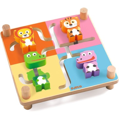 Spinamix - Djeco - Jouet éducatif en bois