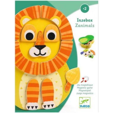 Jeu magnétique - Inzebox Zanimals - Djeco Jeu magnétique - Inzebox Zanimals - Djeco