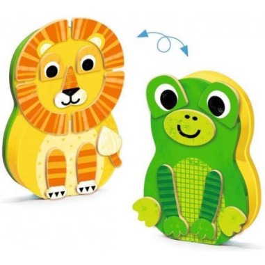 Jeu magnétique - Inzebox Zanimals - Djeco Jeu magnétique - Inzebox Zanimals - Djeco