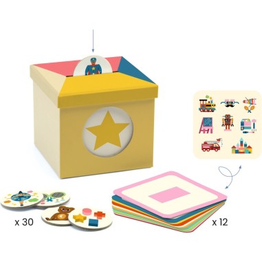 Eduludo - Kioukoi Jouets - Djeco - Jeux de société Eduludo - Kioukoi Jouets - Djeco - Jeux de société