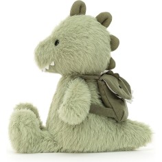 Peluche Dinosaure vert au Sac-à-dos - Jellycat 2