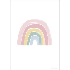 Poster Arc-ciel & Alphabet Rose - Little Dutch 2