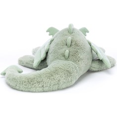 Grande peluche Sage Dragon vert Huge - 66cm - Jellycat 2