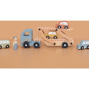 Camion de transport en bois - Little Dutch Camion de transport en bois - Little Dutch