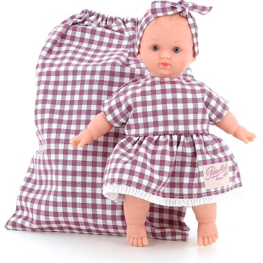Écolo Doll 25 cm Bleuet - Vilac Écolo Doll 25 cm Bleuet - Vilac