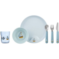 Jeu de vaisselle pour enfants 6 pièces Sailors Bay - Little Dutch