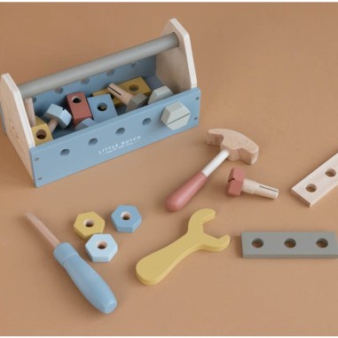 Boîte à outils en bois - Little Dutch Boîte à outils en bois - Little Dutch