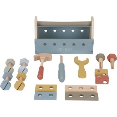 Boîte à outils en bois - Little Dutch Boîte à outils en bois - Little Dutch